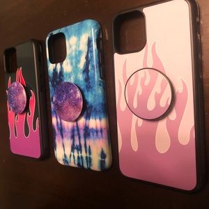 3 casetify cases for I phone 11